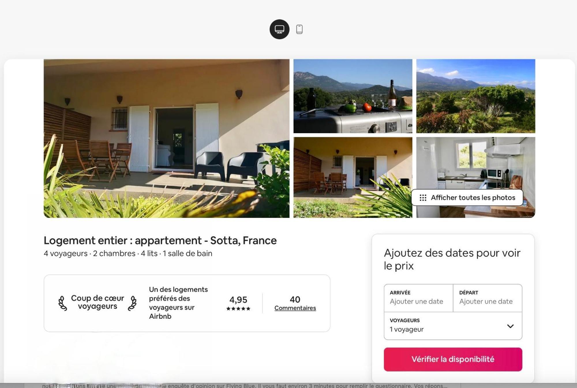 Appartements Avec Jardin Entre Porto-Vecchio Et Figari - Casa Mattiste Сотта Экстерьер фото